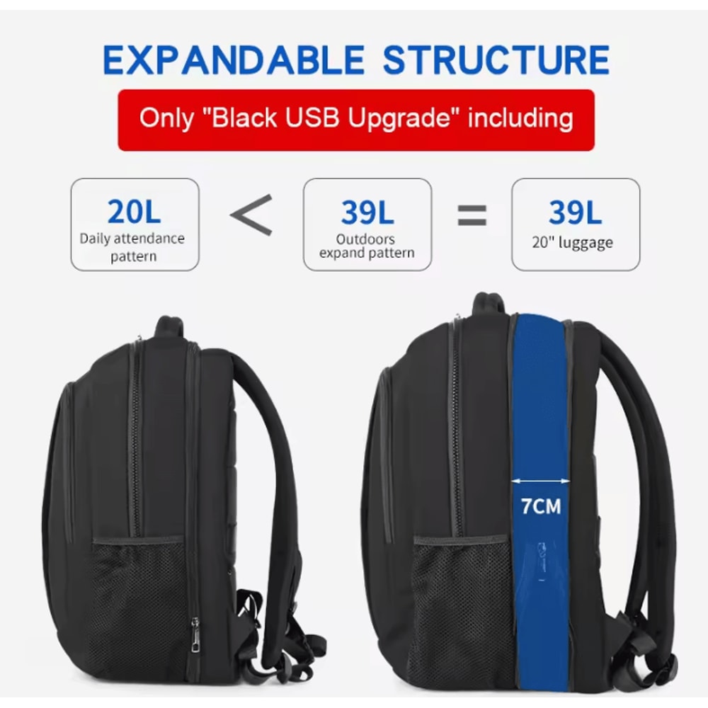 Tigernu Large Capacity Laptop Backpack For Men With Vacuum Compression Design 14 1561 73 Inch Scho 3