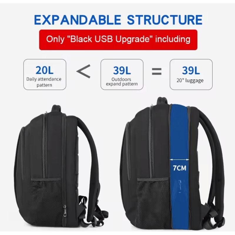 Tigernu Large Capacity Laptop Backpack For Men With Vacuum Compression Design 14 1561 73 Inch Scho 3