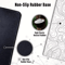 Extended Desk Mouse Pad With Stitched Edges And Non Slip Rubber Base For Desk And Gaming 3