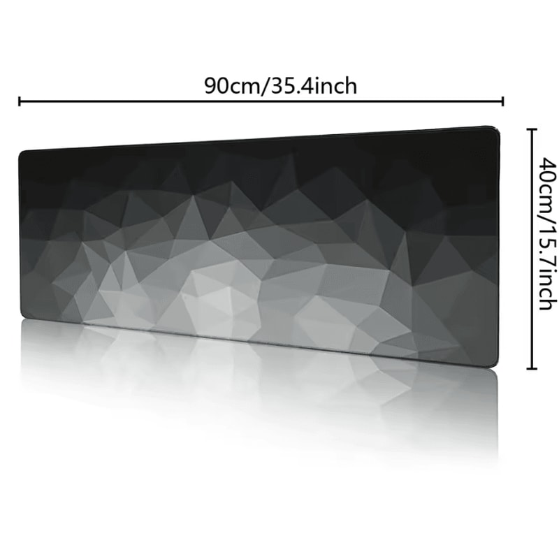 Thick Extended Mouse Pad For Desk With Stitched Edges And NonSlip Rubber Base 10