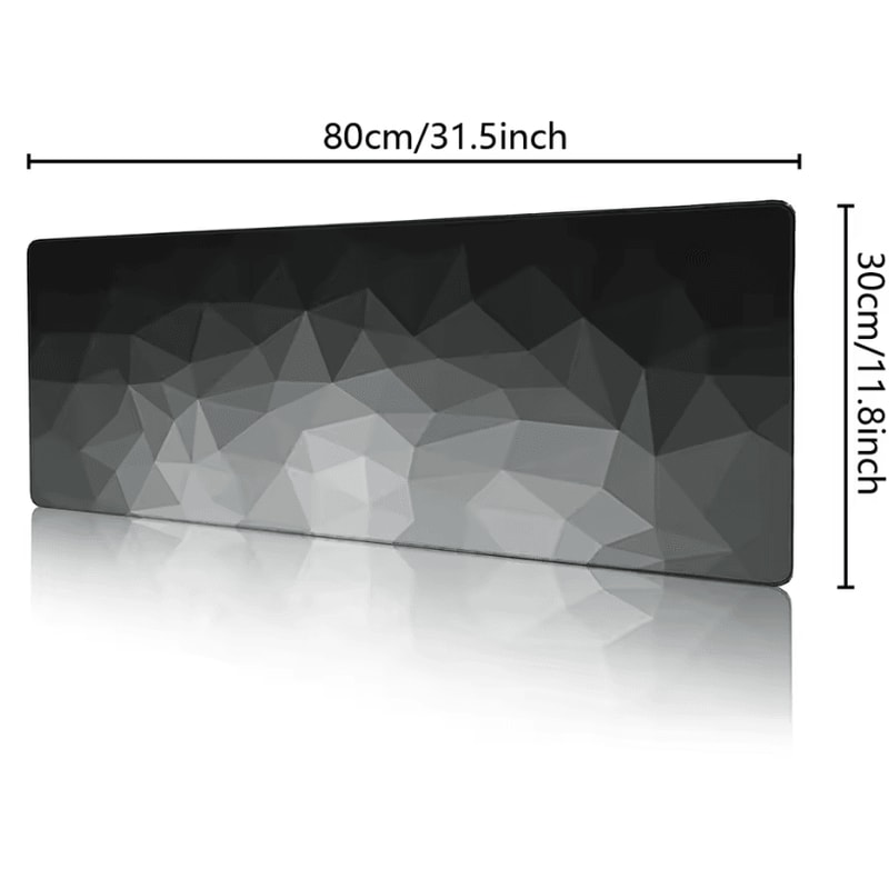 Thick Extended Mouse Pad For Desk With Stitched Edges And NonSlip Rubber Base 8