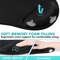 2Piece Keyboard And Mouse Wrist Rest Set With Silky Gel Memory Foam For Ergonomic Comfort 3