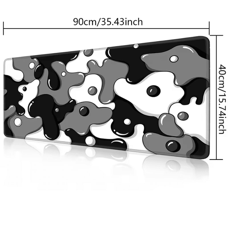 Large Extended Mouse Pad With Stitched Edges And NonSlip Rubber Base For Desk 9