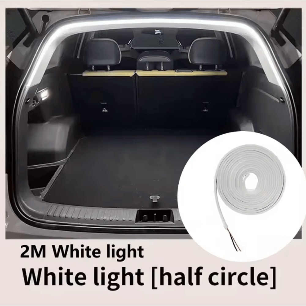 Car Trunk LED Light Strip High Brightness Ambient Tailgate Lighting With Automatic Sensing And Wire 7