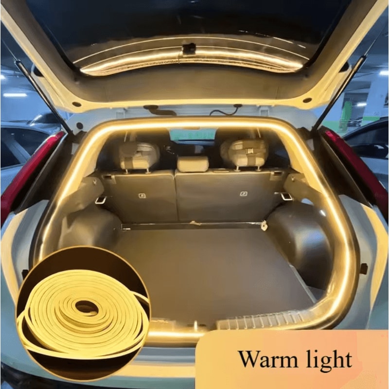 Car Trunk LED Light Strip High Brightness Ambient Tailgate Lighting With Automatic Sensing And Wire 2