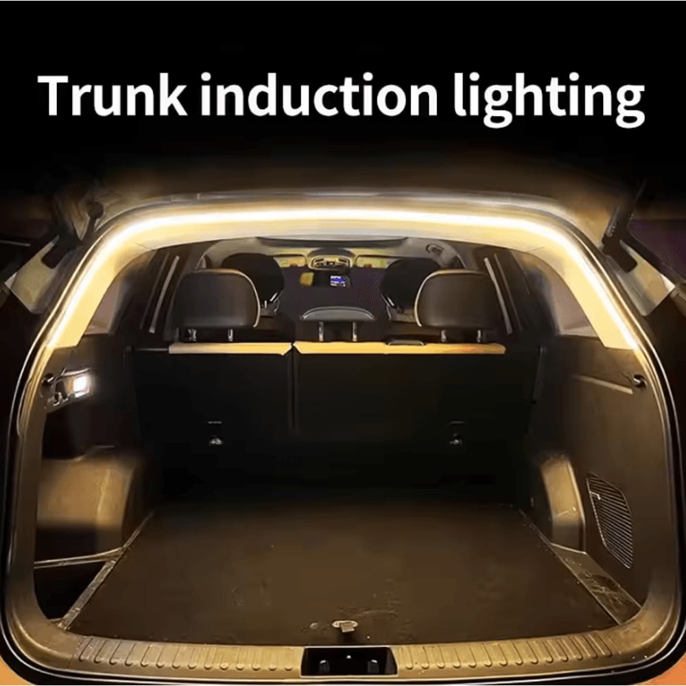 Car Trunk LED Light Strip High Brightness Ambient Tailgate Lighting With Automatic Sensing And Wire 3