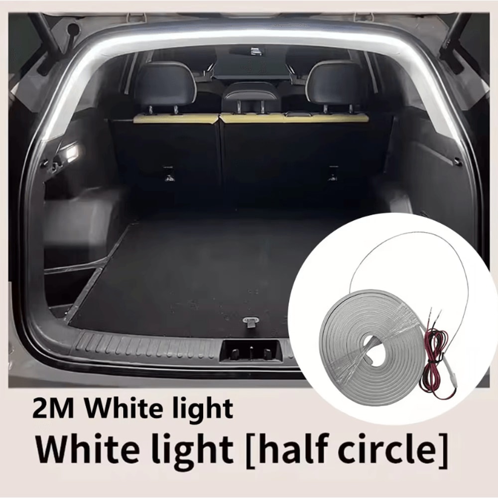Car Trunk LED Light Strip High Brightness Ambient Tailgate Lighting With Automatic Sensing And Wire 4