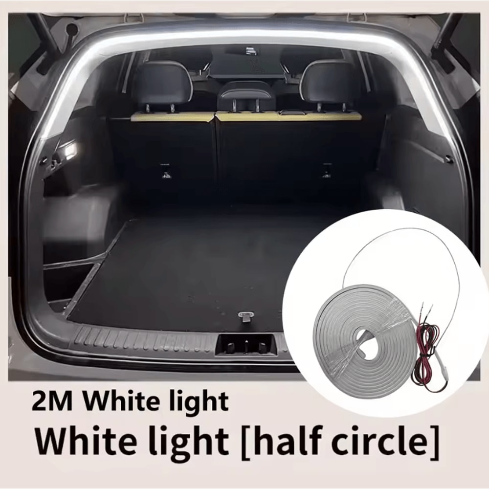 Car Trunk LED Light Strip High Brightness Ambient Tailgate Lighting With Automatic Sensing And Wire 6