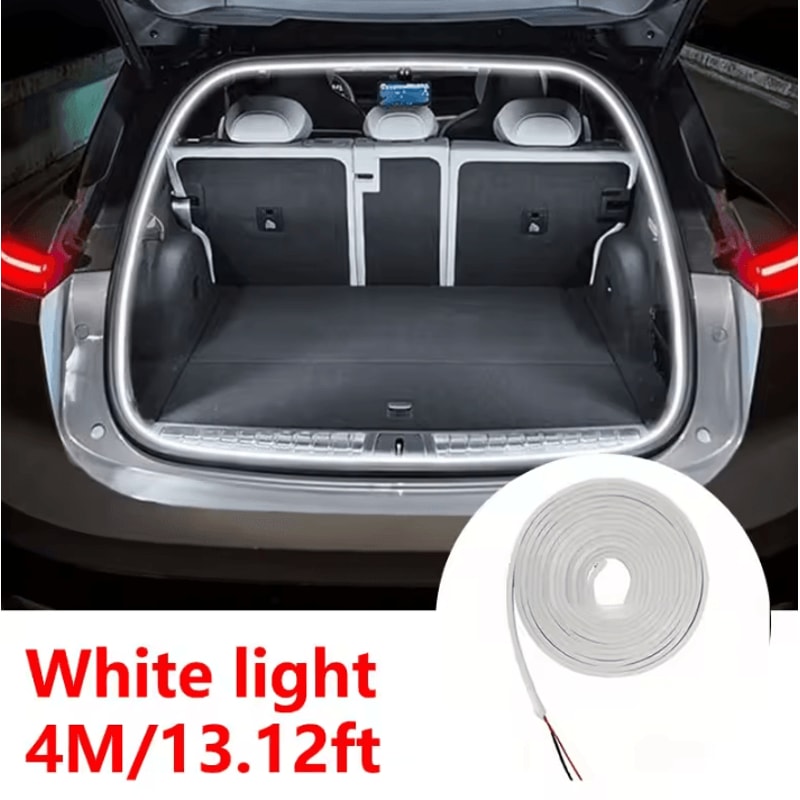 Car Trunk LED Light Strip High Brightness Ambient Tailgate Lighting With Automatic Sensing And Wire 9