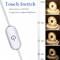 LED COB Light Strip With Touch Dimmer USB Flexible Diode Tape For Indoor Backlight And Wall Decor 1