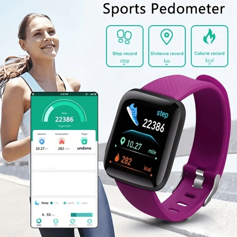 Smartwatch For Men And Women Fitness Tracker With Message Alerts And Health Monitor 2