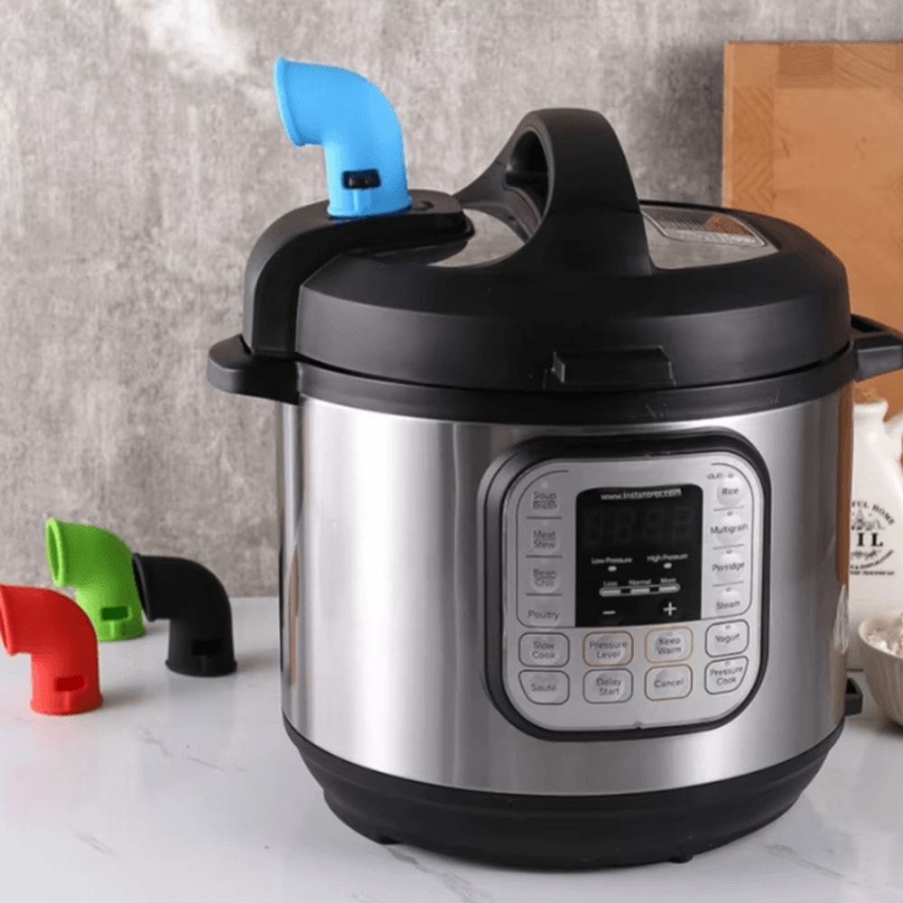 Silicone Pressure Cooker Exhaust Valve Steam Release Pipe Replacement Part Heat Resistant Safety Va 0