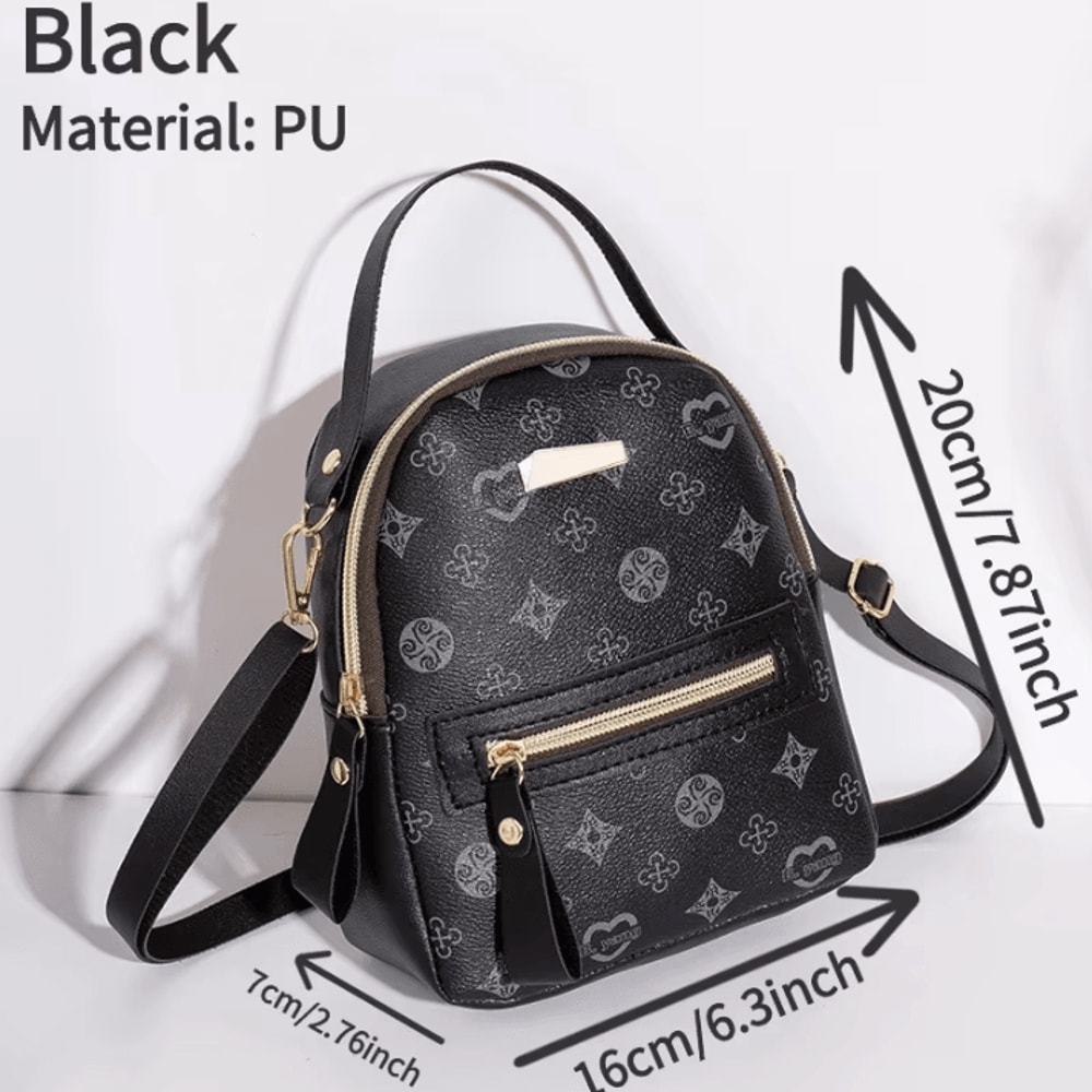 Flower Backpack Trendy Fashion Backpack For Women Fresh Sweet Student School Bag 4