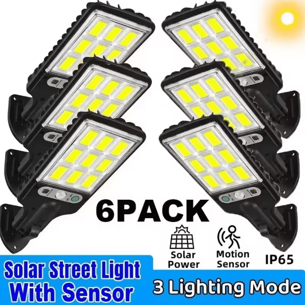 Solar Garden Wall Light Outdoor LED Lamps Waterproof Sunlight Powered Lighting For Yard Patio And O 0