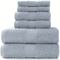 Cotton Bath Towel 138 By 295 Inch Soft Absorbent Multipurpose Towel For Bathroom Hotel And Spa 0