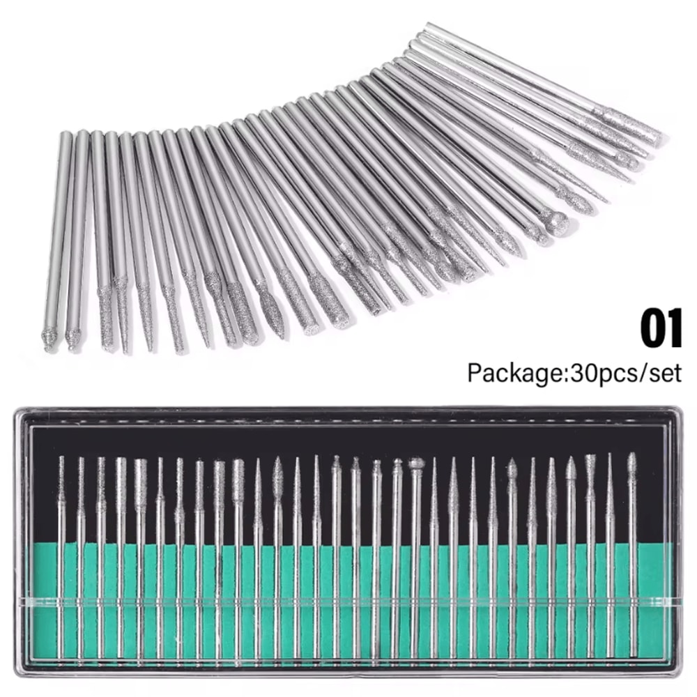 Electric Nail Drill Machine Kit For Professional Manicure And Pedicure Grinding Tool 10