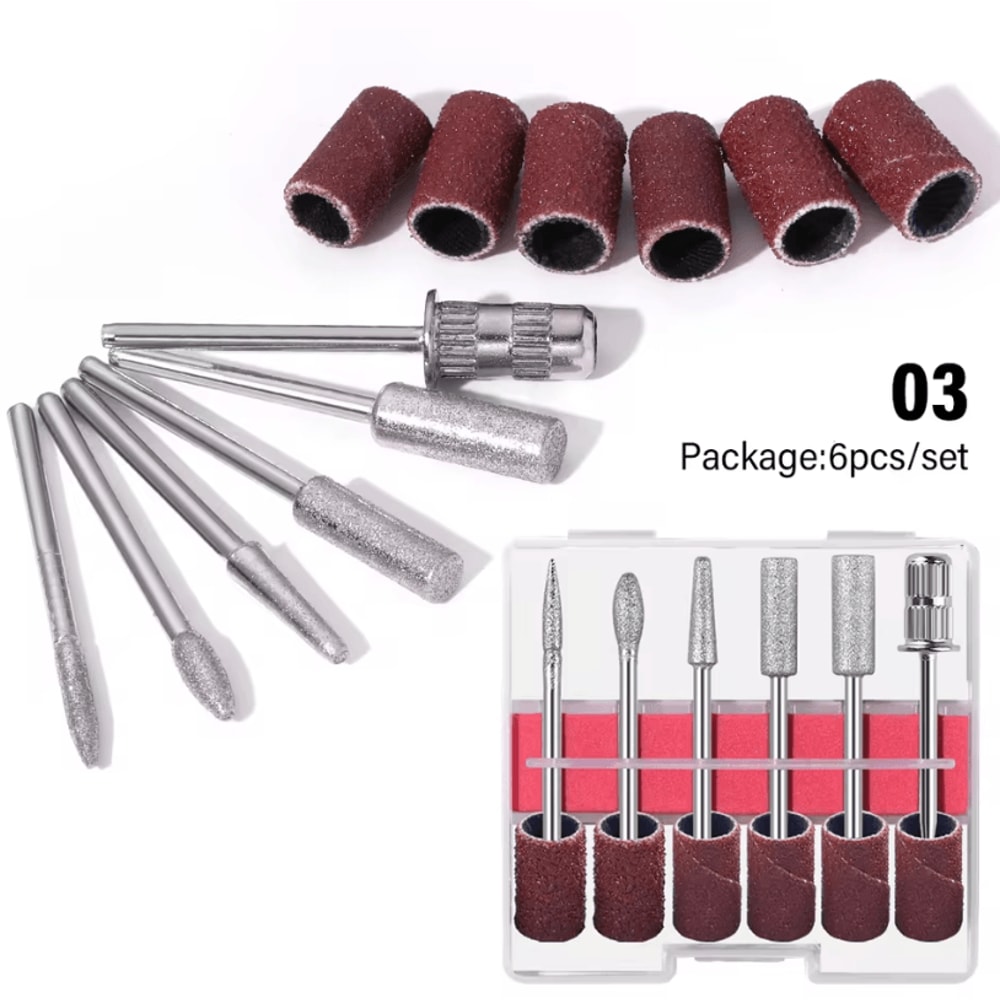 Electric Nail Drill Machine Kit For Professional Manicure And Pedicure Grinding Tool 12