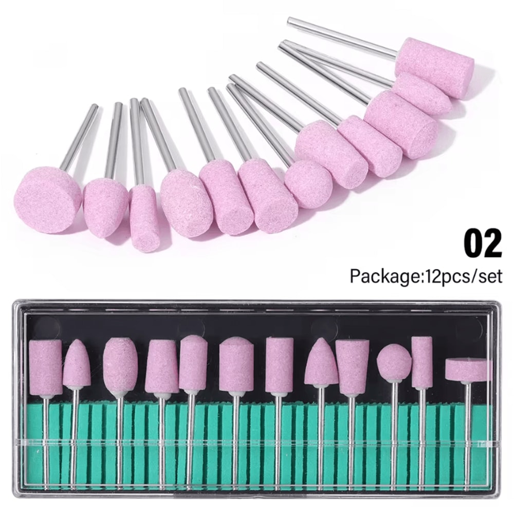 Electric Nail Drill Machine Kit For Professional Manicure And Pedicure Grinding Tool 9