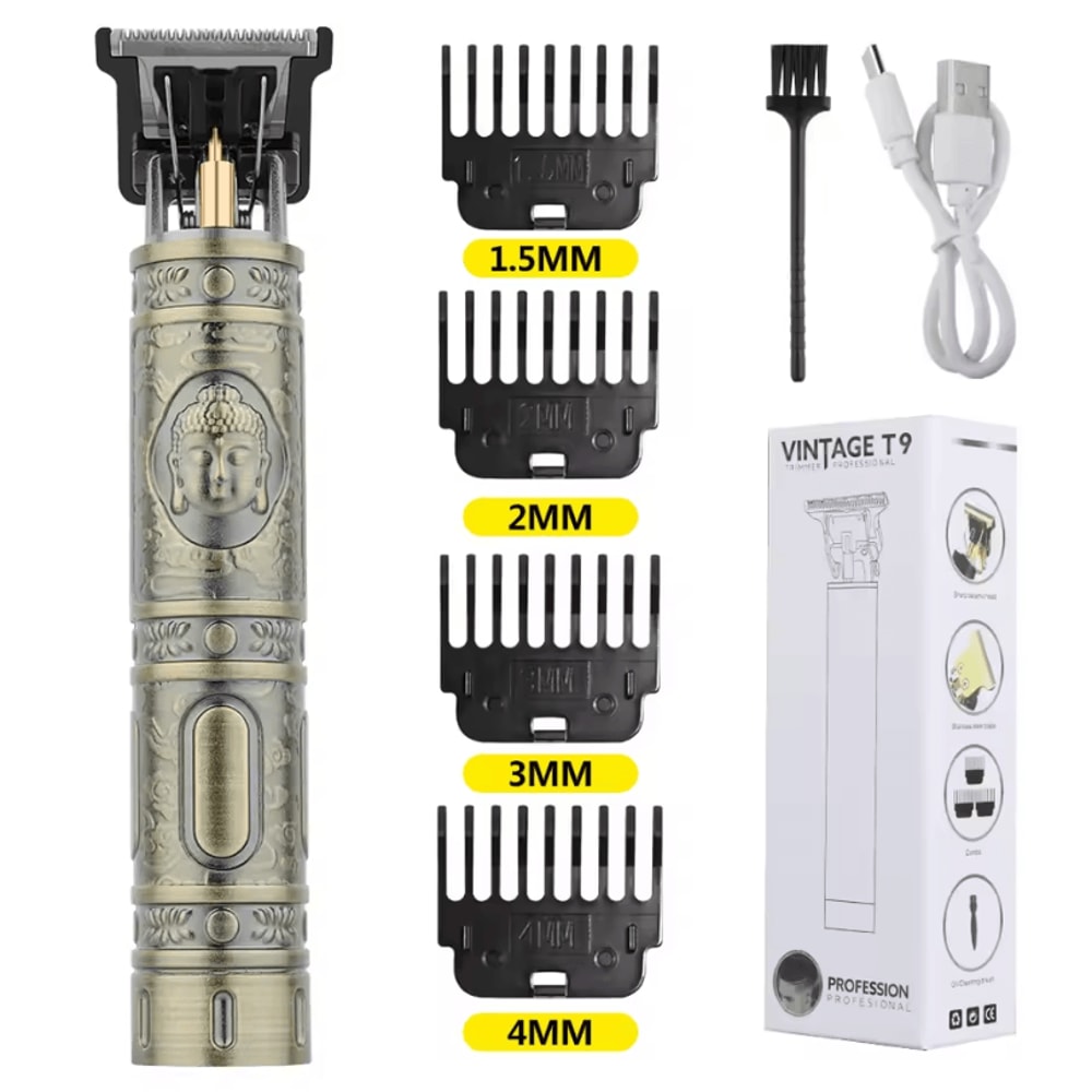 Electric Hair Clipper And Trimmer Set For Men Professional Grooming Tool For Haircuts And Sensitive 7
