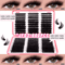 Cluster Lash Extensions Set Mixed Tray Of Fluffy Volume Individual Lashes For DIY Cat Eye Look 9