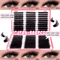 Cluster Lash Extensions Set Mixed Tray Of Fluffy Volume Individual Lashes For DIY Cat Eye Look 10