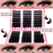 Cluster Lash Extensions Set Mixed Tray Of Fluffy Volume Individual Lashes For DIY Cat Eye Look 10