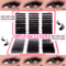 Cluster Lash Extensions Set Mixed Tray Of Fluffy Volume Individual Lashes For DIY Cat Eye Look 7