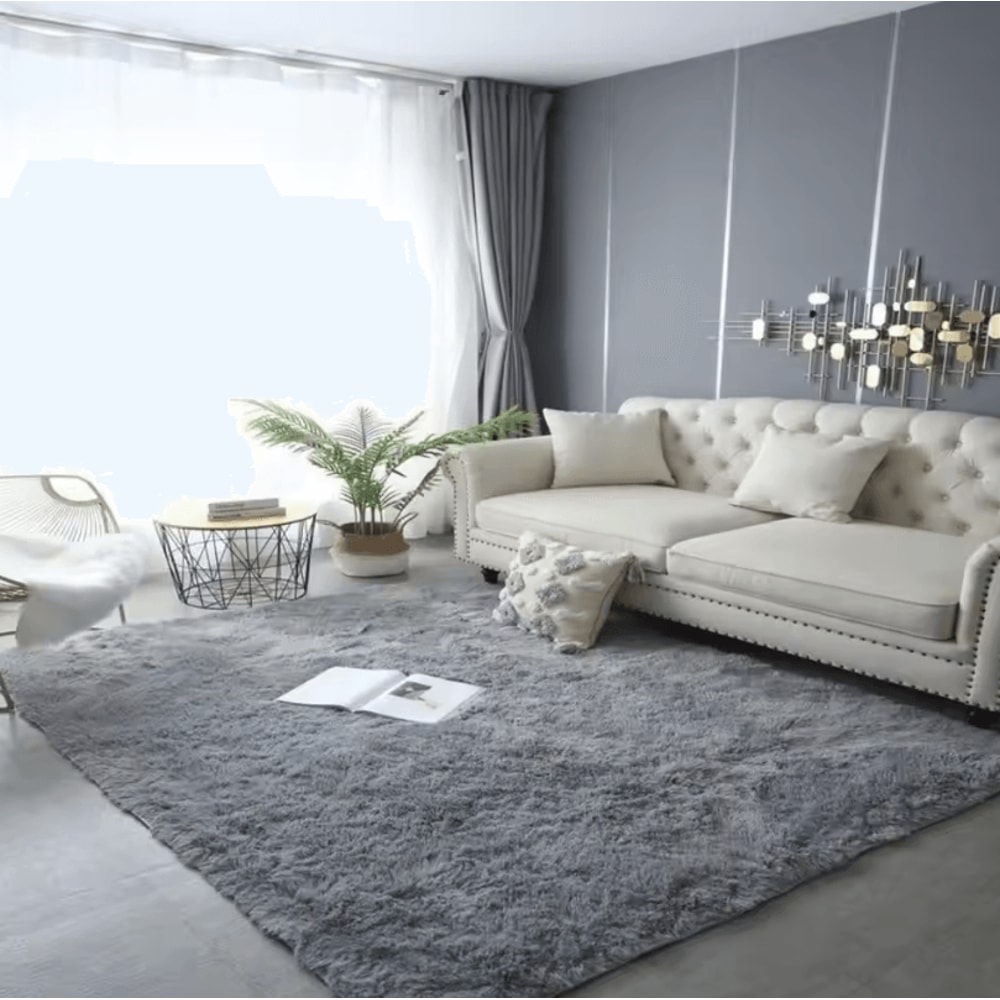 TieDye Plush Rug Soft NonSlip Floor Mat For Living Room Bedroom And Kids 16