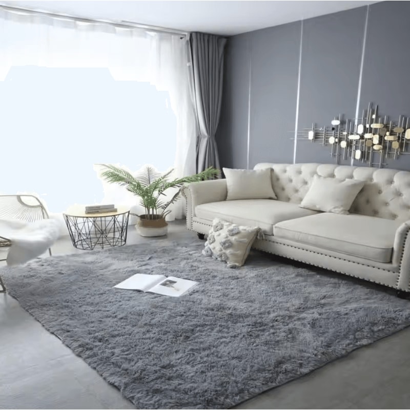 TieDye Plush Rug Soft NonSlip Floor Mat For Living Room Bedroom And Kids 16