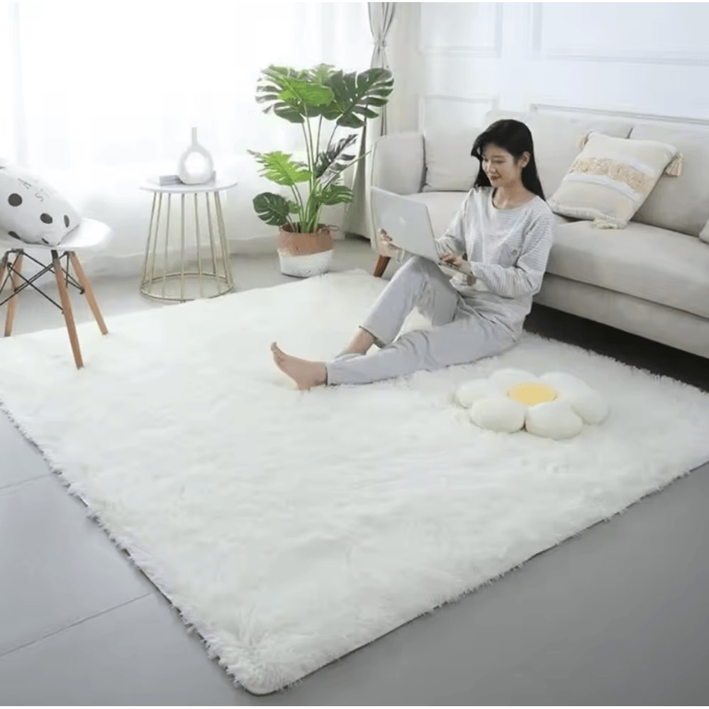 TieDye Plush Rug Soft NonSlip Floor Mat For Living Room Bedroom And Kids 20