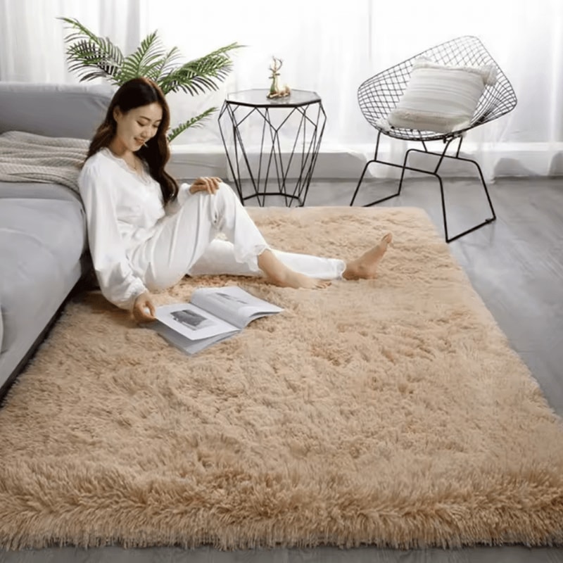 TieDye Plush Rug Soft NonSlip Floor Mat For Living Room Bedroom And Kids 22