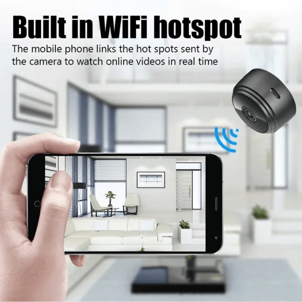 A9 WiFi Mini Security Camera Wireless Home Monitoring Video Recorder For Babies And Pets 2