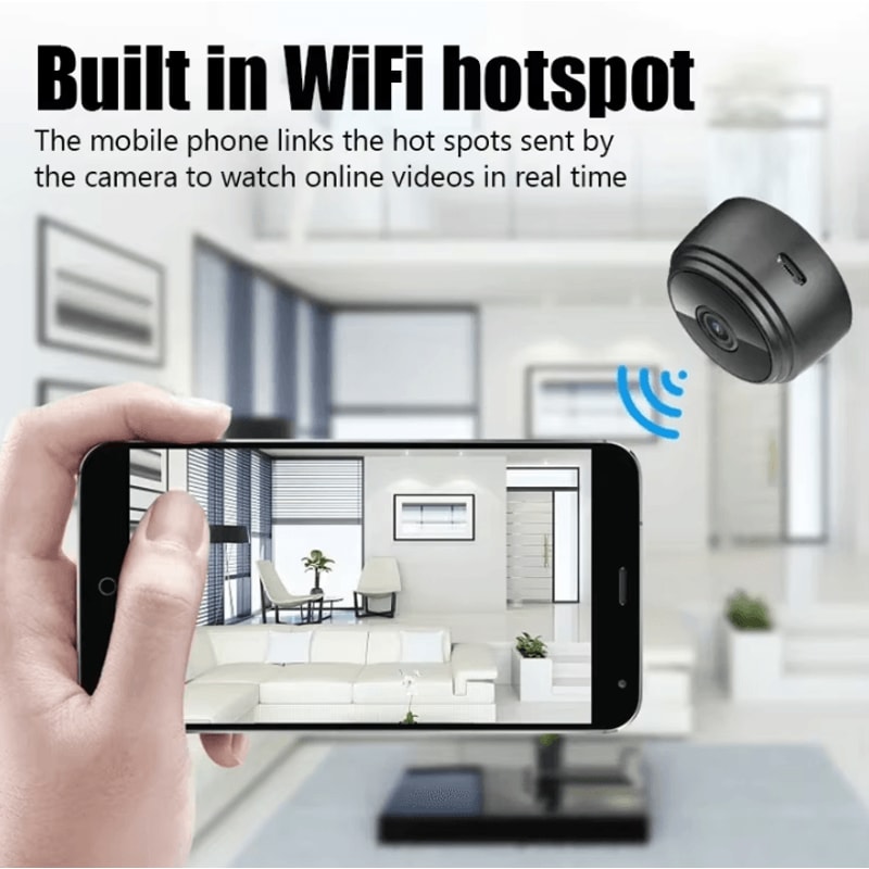 A9 WiFi Mini Security Camera Wireless Home Monitoring Video Recorder For Babies And Pets 2