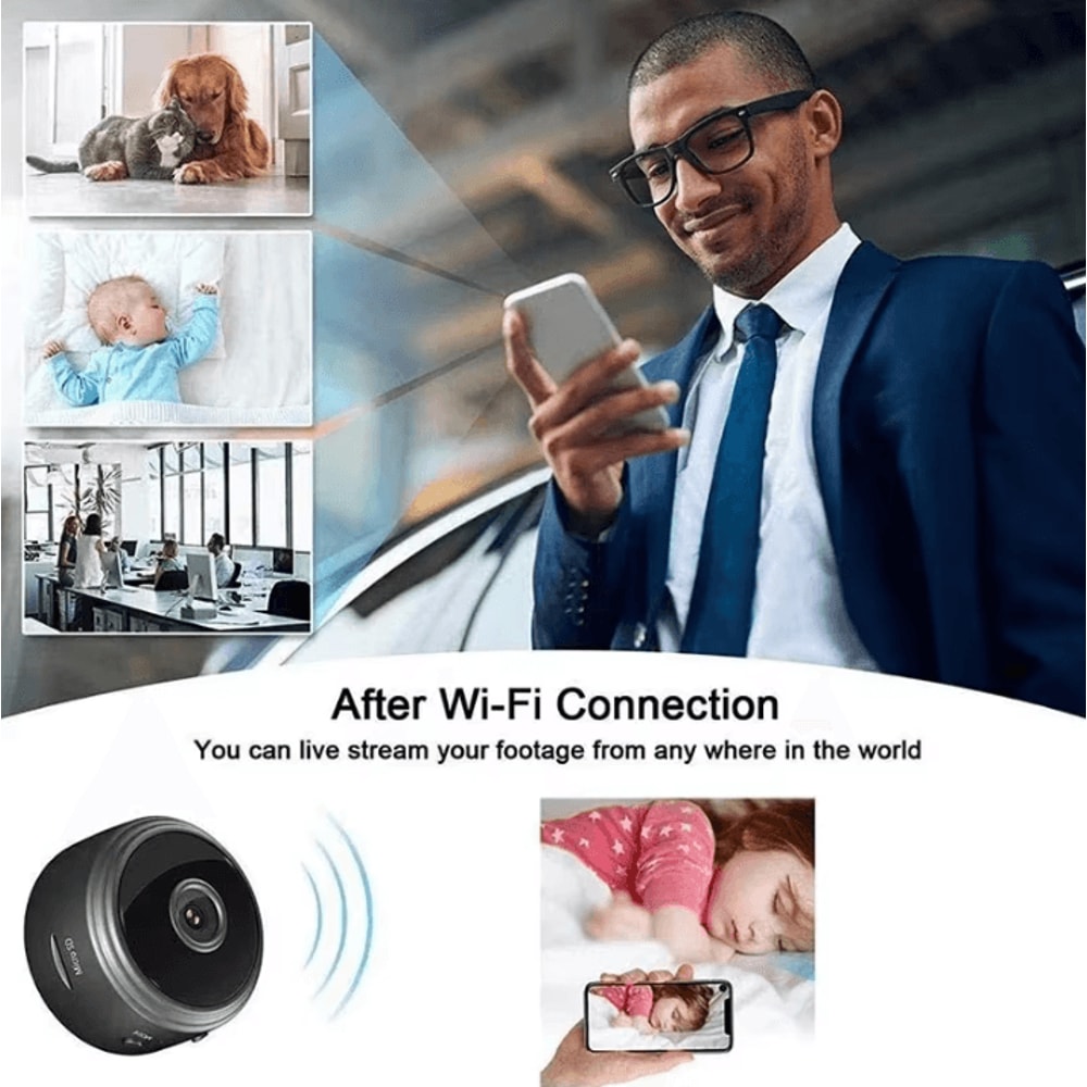 A9 WiFi Mini Security Camera Wireless Home Monitoring Video Recorder For Babies And Pets 5
