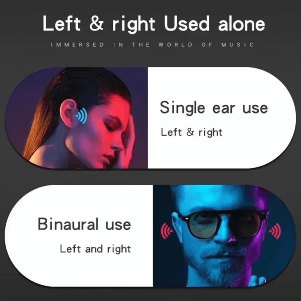 T75 Bone Conduction Wireless Bluetooth 53 Headphones Sports Earphones With HiFi Sound And Waterproo 4