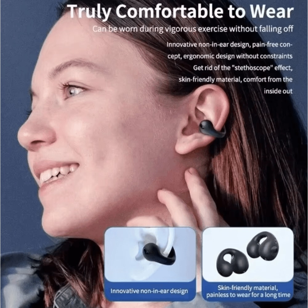 T75 Bone Conduction Wireless Bluetooth 53 Headphones Sports Earphones With HiFi Sound And Waterproo 5