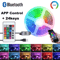 Bluetooth RGB LED Strip Lights 5050 LED Tape For Room TV PC Backlight 10m 15m 20m 30m Options 7