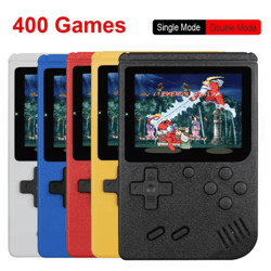 400-in-1 mini handheld game console portable retro video player with 3.0 inches color lcd