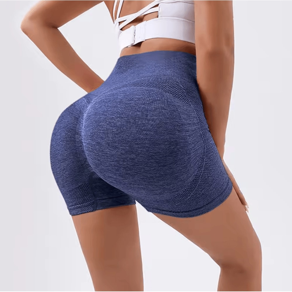 Womens High Waist Sports Shorts For Fitness Cycling Jogging And Yoga 3