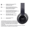Handsfree Wireless Bluetooth Headphones P47 With Noise Canceling Compatible With IPhone Huawei Sams 3