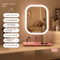 Niche Modern Desktop LED Makeup Mirror With 3 Color Light Touch Vanity Mirror For Bedroom Dressing 5