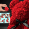 2025 New Eternal Rose Teddy Bear Artificial Flower Gift For Mom And Romantic Occasions 1