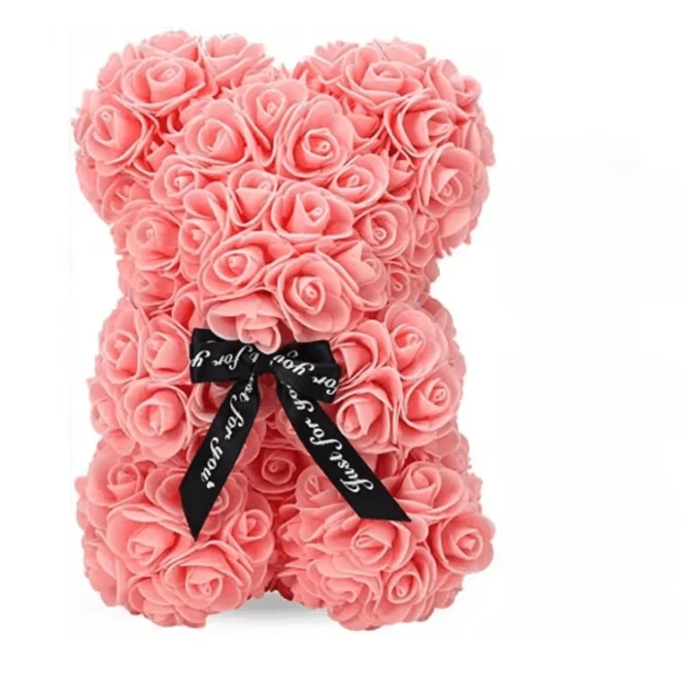 2025 New Eternal Rose Teddy Bear Artificial Flower Gift For Mom And Romantic Occasions 6