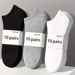 unisex comfort-fit ankle socks breathable lightweight socks for sports and daily wear