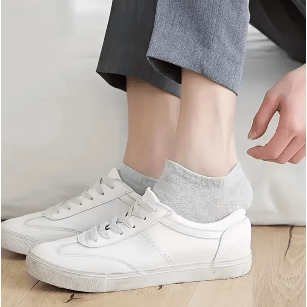 Unisex Comfortfit Ankle Socks Breathable Lightweight Socks For Sports And Daily Wear 1
