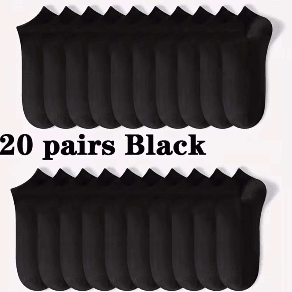 Unisex Comfortfit Ankle Socks Breathable Lightweight Socks For Sports And Daily Wear 11