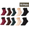 Womens Thermal Socks For Women Winter Warm Fleece Short Cashmere Wool Snow Velvet Floor Socks 24