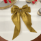 Korean Hair Clips Big Bowknot Solid Satin Long Ribbon Hair Clips For Women And Girls 6