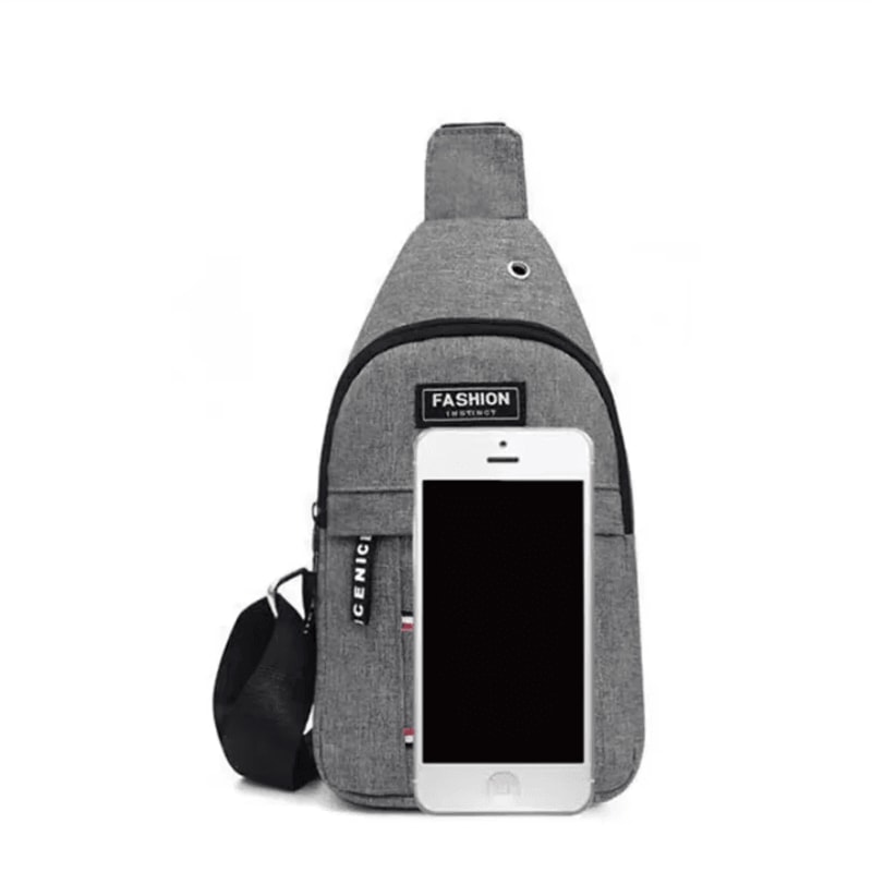 Mens Waterproof Fanny Pack Large Capacity Waist Bag With Adjustable Strap For Outdoor Activities 2