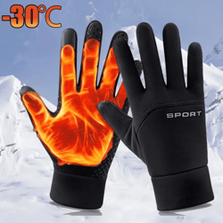 winter warm gloves touchscreen windproof cold-proof cycling and outdoor sports gloves for men and women